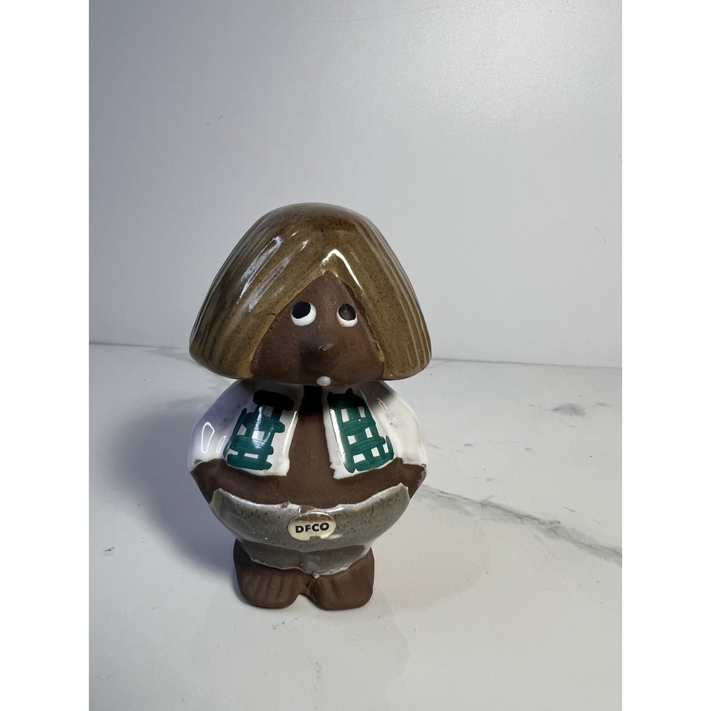 VTG  Kurt Nilsson Swedish Ceramic Troll Figurin Deco Keramik
